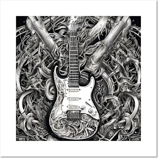 Guitar Art Design Image Posters and Art